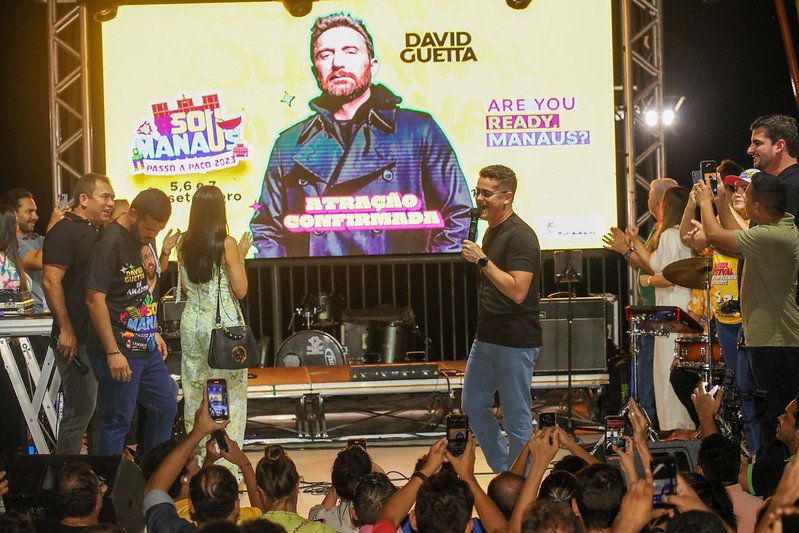 You are currently viewing Prefeitura abre primeiro dia do #SouManaus 2023 com David Guetta e mais 22 atrações musicais locais