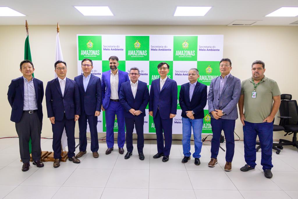 You are currently viewing Amazonas firma parceria com Embaixada da Coreia do Sul e anuncia rede de proteção ambiental com novas tecnologias
