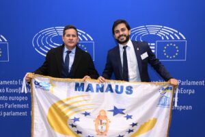 Read more about the article Manaus recebe prêmio de ‘Cidade Sul-Americana do Desporto’ de 2024, em Bruxelas (BEL)