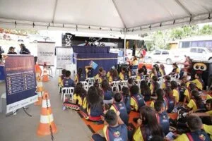 Leia mais sobre o artigo Detran Cidadão no Interior’ chega ao município de Anamã com ações social, educativas e palestras