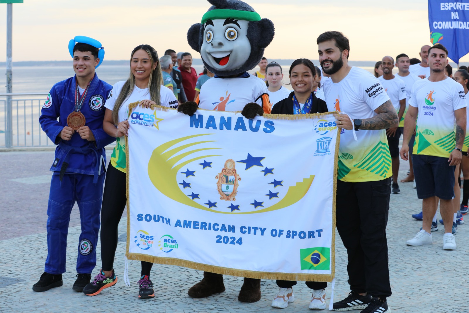You are currently viewing Manaus recebe título e bandeira de ‘Cidade Sul-Americana do Desporto’ de 2024
