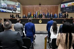 Leia mais sobre o artigo Roberto Cidade defende recuperação da BR-319 na 2ª Reunião Ampliada do Colegiado de Deputadas e Deputados do Parlamento Amazônico
