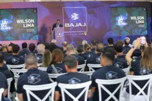 Leia mais sobre o artigo Com a instalação da empresa indiana Bajaj do Brasil Comércio de Motocicletas, Wilson Lima destaca fortalecimento na geração de emprego e renda no estado