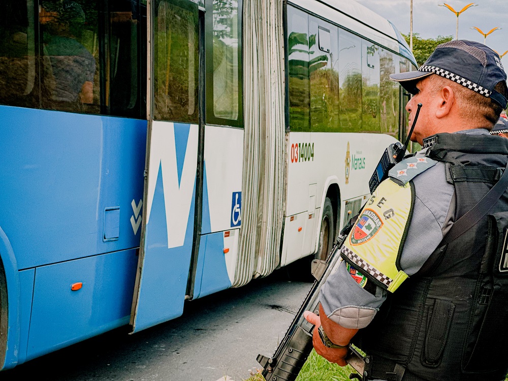 You are currently viewing PMAM reforça segurança com Operação Ajuricaba e Ação Catraca na zona norte de Manaus