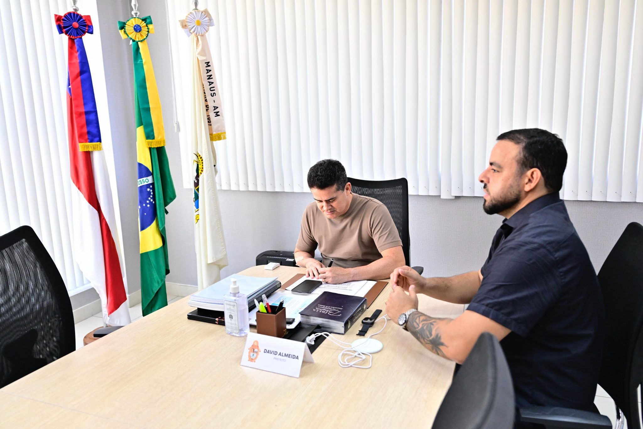 No momento, você está visualizando Prefeito David Almeida confirma início do curso de formação para 150 novos guardas municipais em Manaus