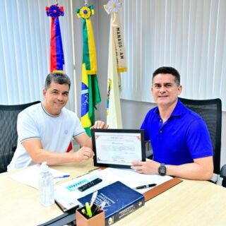 Prefeito David Almeida recebe certificado do Governo Federal pelo programa ‘Meu Município pelos ODS’