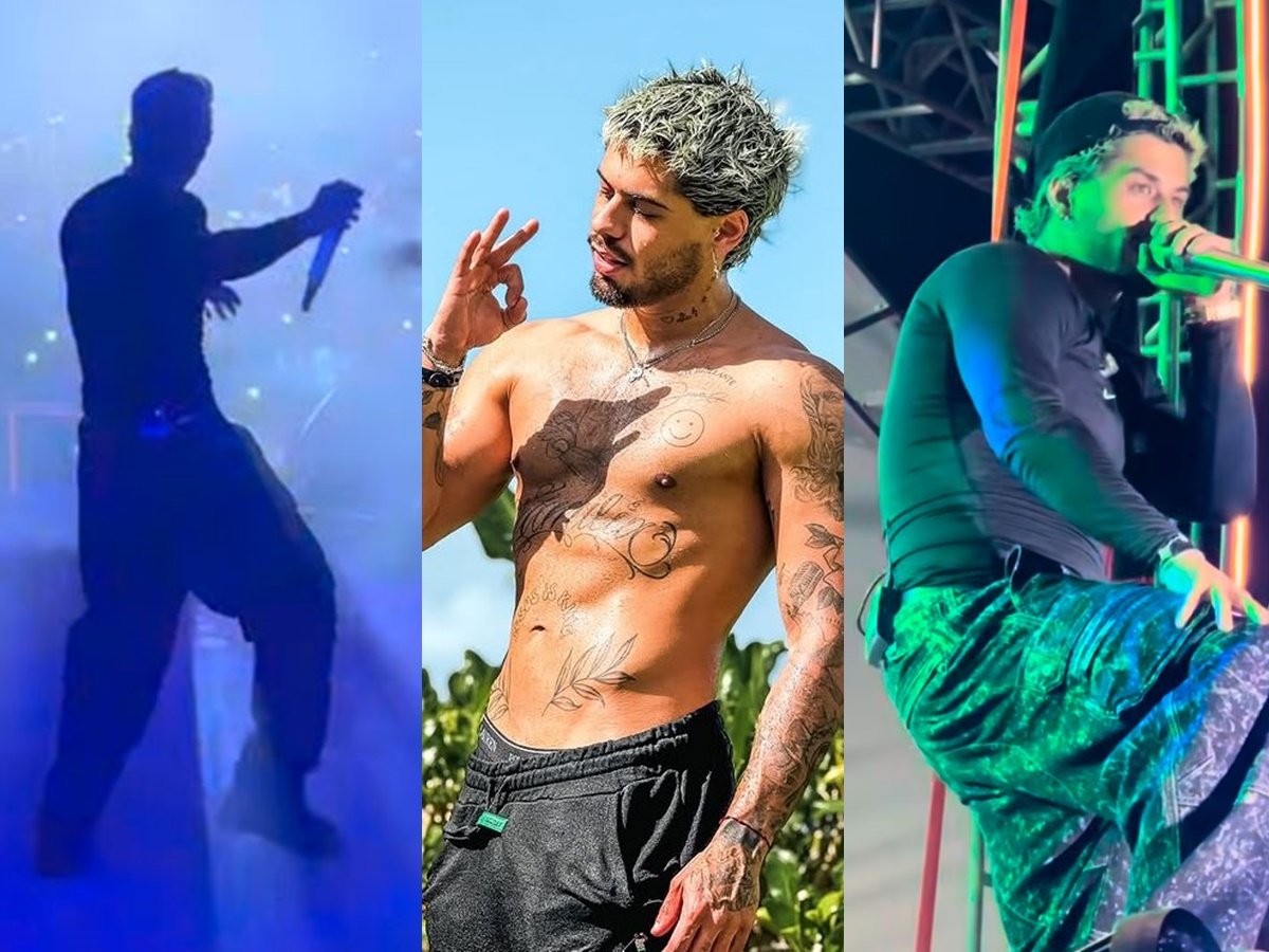 No momento, você está visualizando Mais ousado: Zé Felipe mudou o comportamento no palco; sensualidade marca sua nova fase
