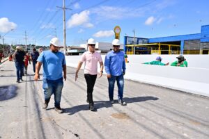 Read more about the article Prefeito David Almeida libera trecho do complexo viário Rei Pelé e garante entrega total da obra ainda em junho