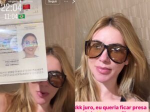 Read more about the article Virginia passa perrengue na imigração da China ao tentar voltar ao Brasil: “Fui para salinha”