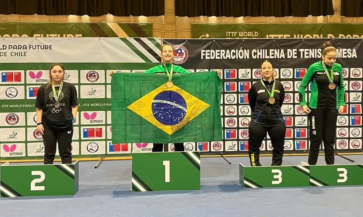 No momento, você está visualizando Brasil fatura 28 medalhas, 11 de ouro, no tênis de mesa paralímpico