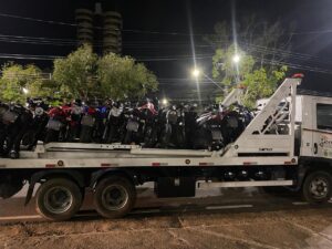 Read more about the article Detran-AM: Operação de combate ao ‘rolezinho’ registra 200 infrações e remove 55 motocicletas em Manaus