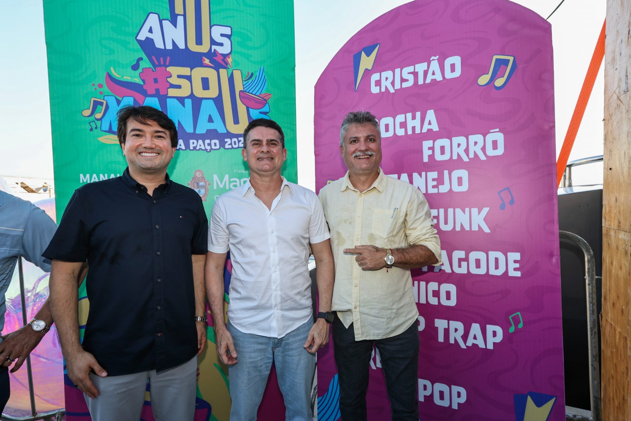 You are currently viewing Prefeito David Almeida lança o ‘#SouManaus Passo a Paço 2025’ e celebra 10 anos do maior festival cultural gratuito do Brasil