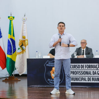David Almeida dá início ao ‘2º Curso de Formação Profissional da Guarda Municipal de Manaus