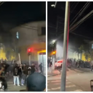 Torcedores brigam após clássico entre Corinthians e São Paulo