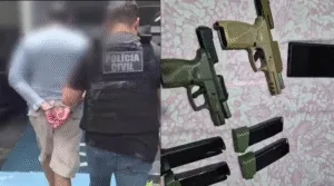 Leia mais sobre o artigo Homem que sacou arma e ameaçou ex é preso 5 dias após o crime em Manaus