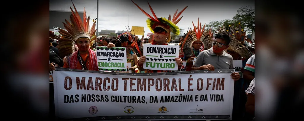 No momento, você está visualizando STF soma três votos pela derrubada do Marco Temporal em lei no Congresso
