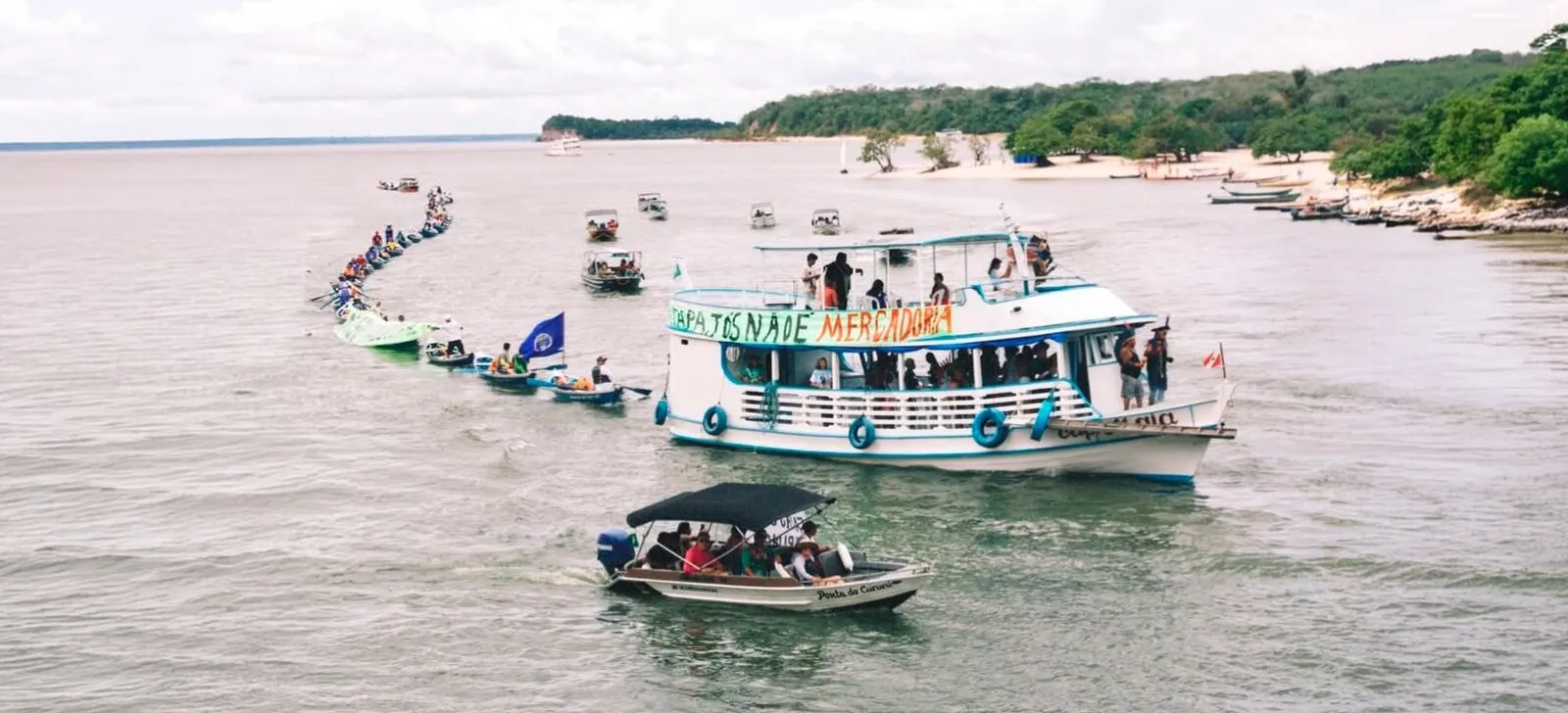 No momento, você está visualizando Sob pressão de protestos, MPF realiza audiência em Santarém sobre o Rio Tapajós