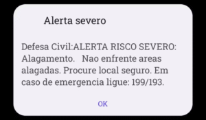 Leia mais sobre o artigo Defesa Civil emite alerta para risco severo de alagamento e deslizamento nesta segunda-feira (2) em Manaus