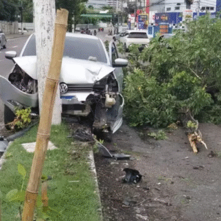 Suspeitos são presos após perseguição em ruas de Manaus; policial fica ferido