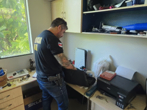 Leia mais sobre o artigo Operação prende grupo suspeito de agiotagem e extorsão contra assessora do Tribunal de Justiça do AM