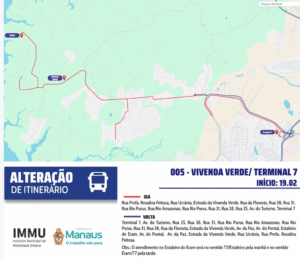 Leia mais sobre o artigo Prefeitura de Manaus realiza mudanças em linhas de ônibus a partir desta quinta-feira