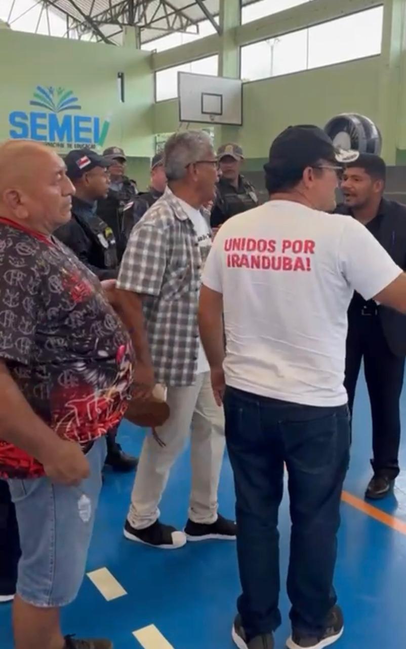 No momento, você está visualizando Brigas e confusões marcam audiência pública em Iranduba