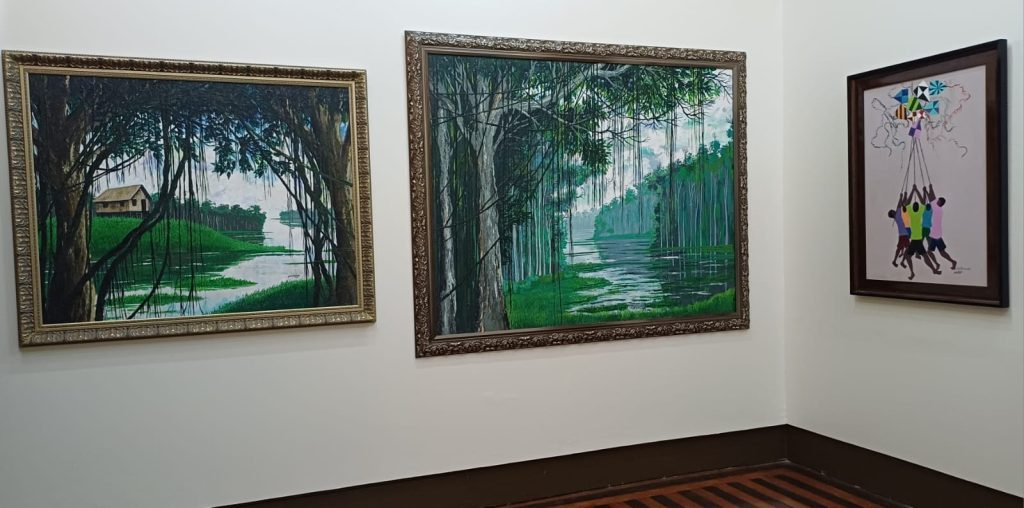 No momento, você está visualizando ‘Manaus: Arte e Memória da Amazônia’ reabre no Palácio da Justiça com obra inédita de Moacir Andrade