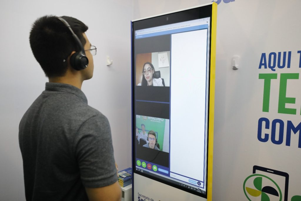 No momento, você está visualizando Governo do Amazonas implanta cabines de Telessaúde para consulta médica com clínico geral em shoppings da capital