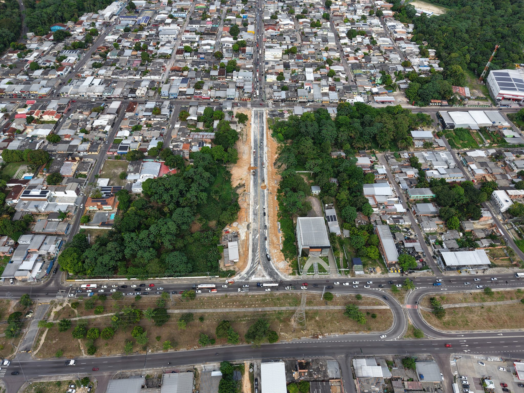 No momento, você está visualizando Nova via da zona Norte entra na fase final e reforça compromisso da Prefeitura de Manaus com a mobilidade urbana