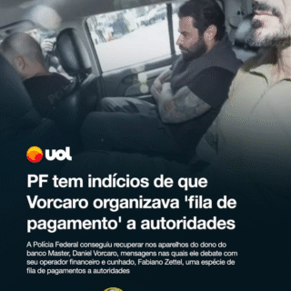 Investigação da PF aponta existência de cronograma de repasses no Banco Master