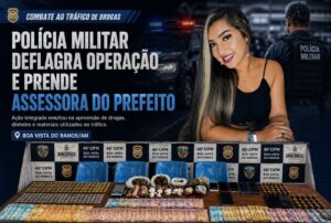 Leia mais sobre o artigo Escândalo em Boa Vista do Ramos: Auxiliar do Gabinete do Prefeito Jarlem Trindade é presa em operação contra o Tráfico de Drogas