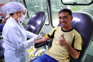 Leia mais sobre o artigo Solidariedade em números: Parceria entre TCE-AM e Hemoam garante mais de 70 bolsas de sangue em um único dia