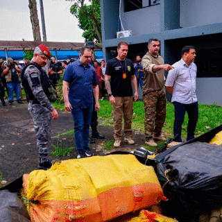 Golpe de R$ 50 milhões: Forças de segurança barram lancha blindada com 2,5 toneladas de drogas no Rio Solimões