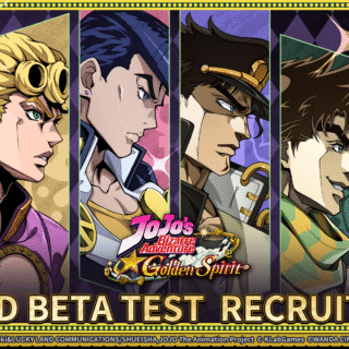 JoJo’s Bizarre Adventure: Golden Spirit — Beta Fechado e Pré-registro Anunciados