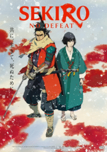 Leia mais sobre o artigo Sekiro: No Defeat — Anime da FromSoftware ganha cartaz e data de estreia nos cinemas japoneses