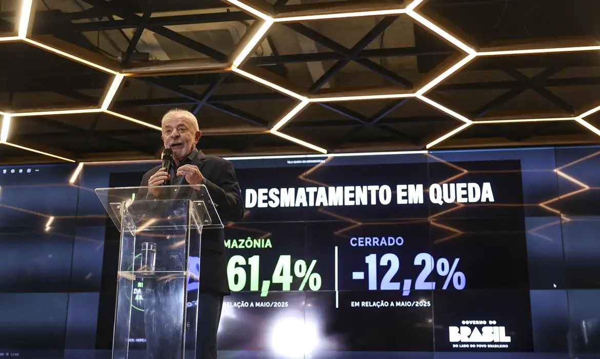 No momento, você está visualizando Desmatamento na Amazônia tem Queda Histórica de 61% em Maio de 2026, Aponta Inpe
