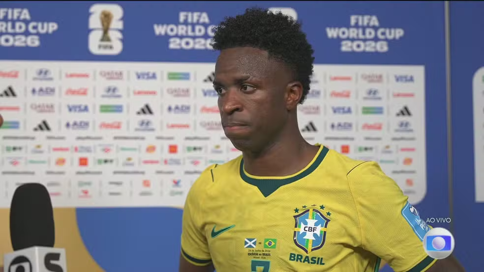 No momento, você está visualizando O DNA Verde-Amarelo Voltou: Brasil Convence, Vini Jr. Brilha e o Sonho do Hexa Ganha Corpo