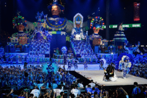 Leia mais sobre o artigo Azul da Cor da Origem: Caprichoso Inaugura o Festival de Parintins 2026 com Manifesto de Resistência e Tradição