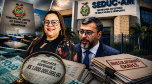 Leia mais sobre o artigo Raio-X na Educação do AM: Auditoria do TCE revela rombo bilionário e merenda reduzida a mingau