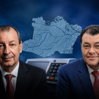 Cenário Eleitoral no Amazonas: Omar Aziz e Eduardo Braga Lideram Intenções de Voto em Nova Pesquisa