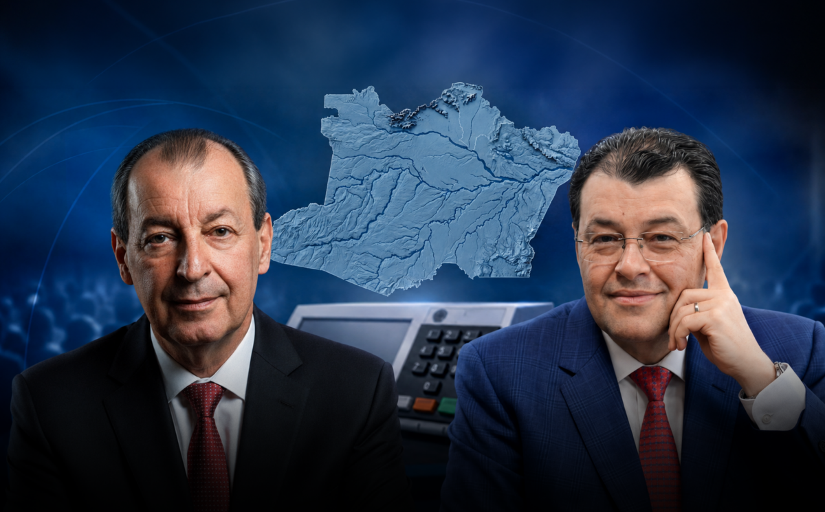 No momento, você está visualizando Cenário Eleitoral no Amazonas: Omar Aziz e Eduardo Braga Lideram Intenções de Voto em Nova Pesquisa