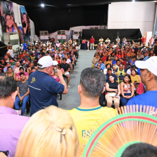 De olho em 2026, David Almeida reforça palanque com ato político do Democracia Cristã