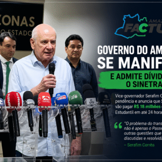 Governo promete pagar R$ 18 milhões em 24 horas e admite pendência no Passe Livre após prefeito Renato Júnior chamar Estado de “caloteiro”
