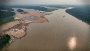Leia mais sobre o artigo Estiagem na Amazônia: Rio Madeira apresenta retração e Rio Negro entra em fase de vazante