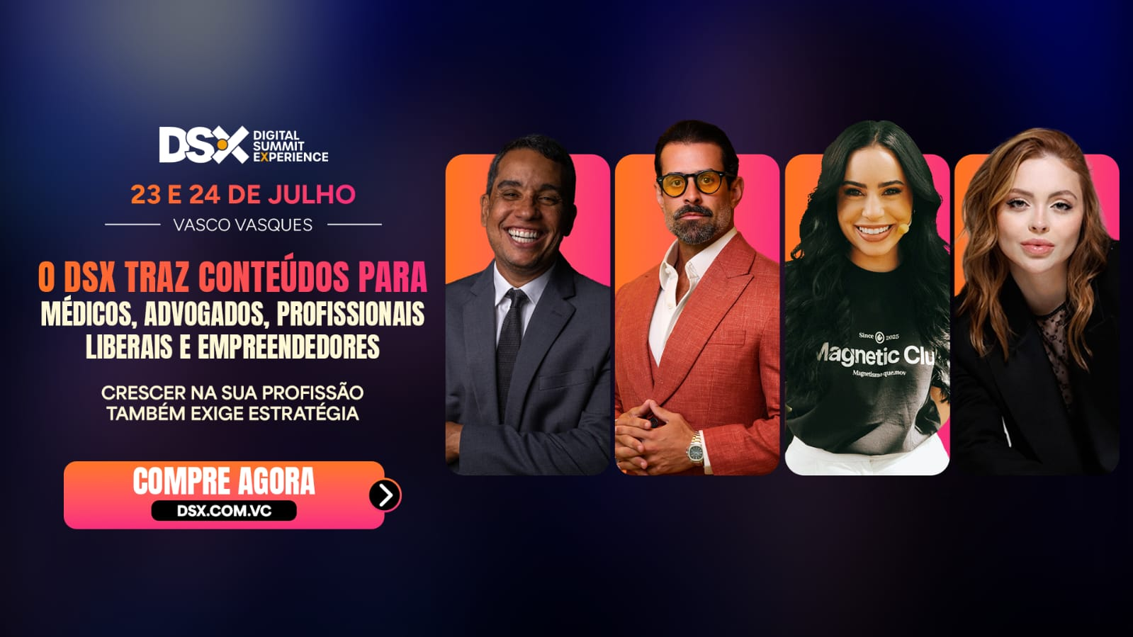 No momento, você está visualizando Além do técnico: DSX 2026 debate gestão, imagem e novos negócios para profissionais e empreendedores em Manaus