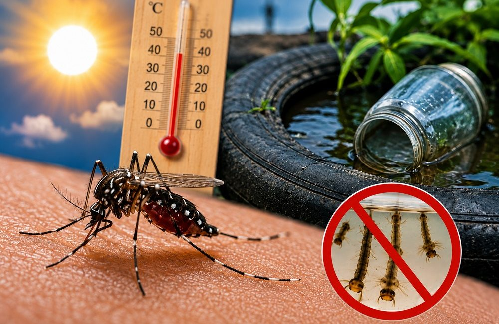 No momento, você está visualizando Calor, chuva e El Niño: por que o Brasil já se prepara contra a dengue para 2027