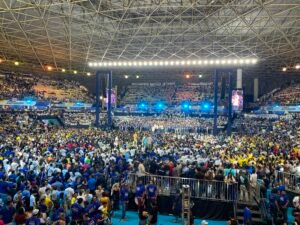 Leia mais sobre o artigo União Progressista oficializa Roberto Cidade ao Governo e Wilson Lima ao Senado em convenção que reúne milhares na Arena Amadeu Teixeira