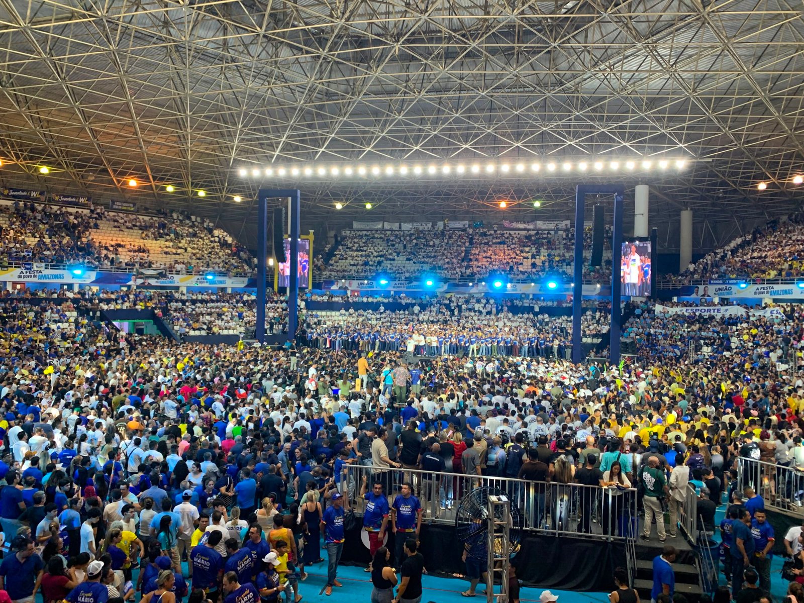 No momento, você está visualizando União Progressista oficializa Roberto Cidade ao Governo e Wilson Lima ao Senado em convenção que reúne milhares na Arena Amadeu Teixeira