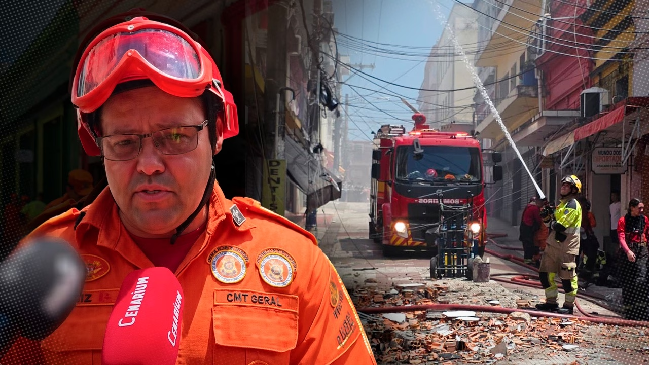 Incêndio em comércio no Centro de Manaus mobiliza bombeiros e reforça alerta para cuidados com o tempo seco