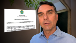 Leia mais sobre o artigo Conflito de Ficha: Filiação Surpresa no TSE Trava Registro de Candidatura de Flávio Bolsonaro